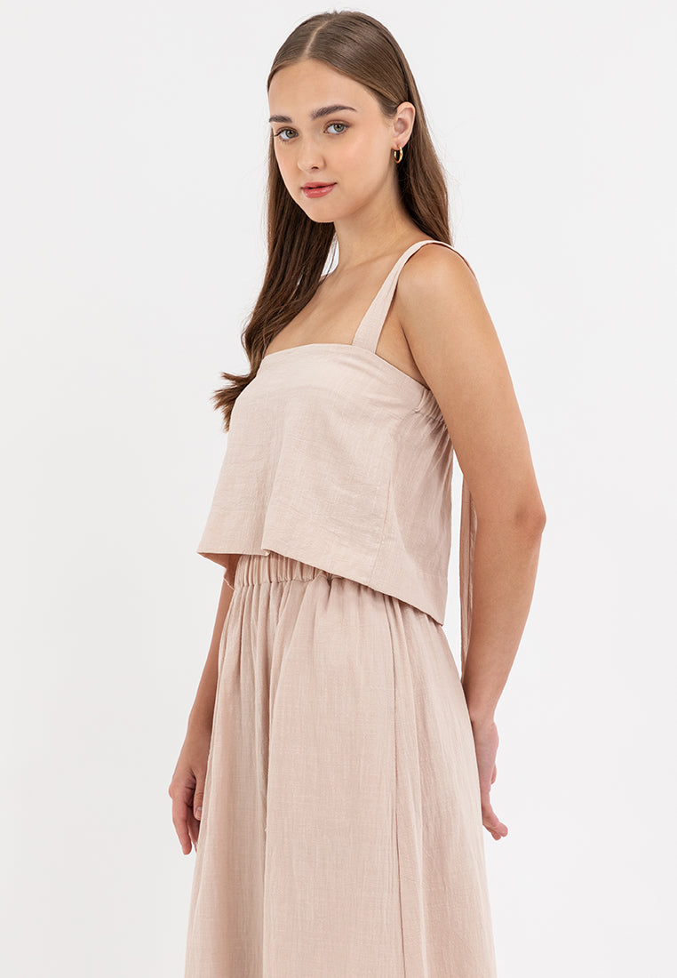 Dua Strap Knot top