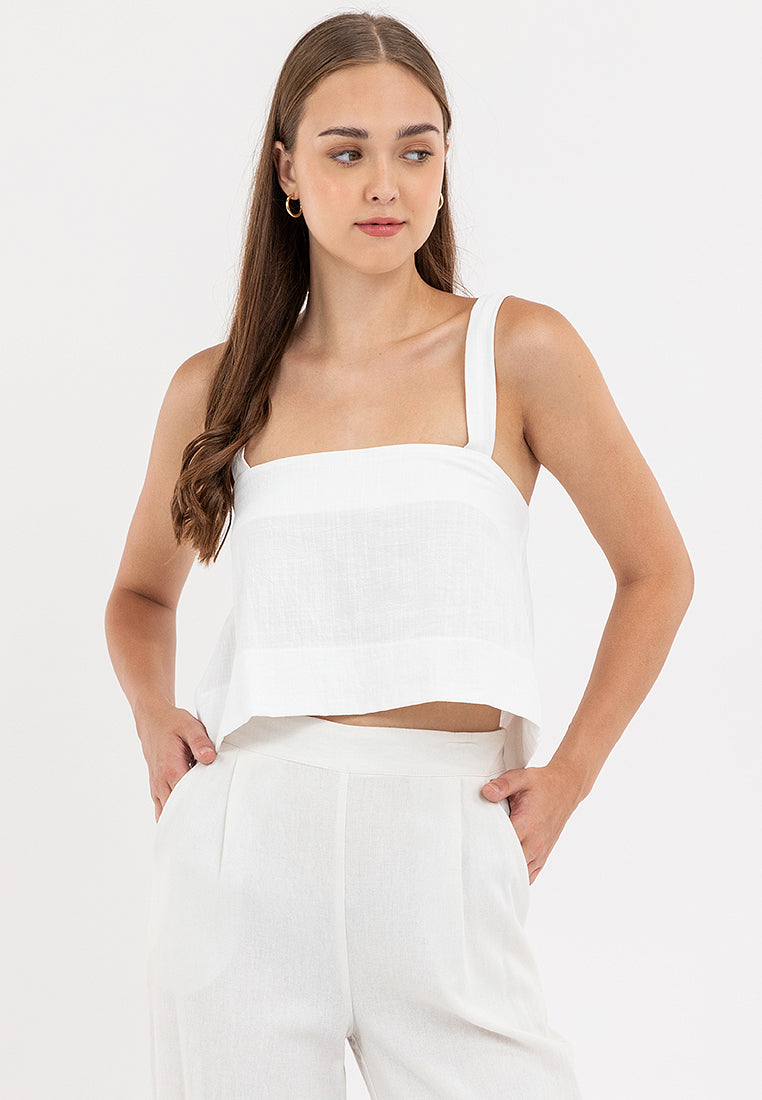 Dua Strap Knot top
