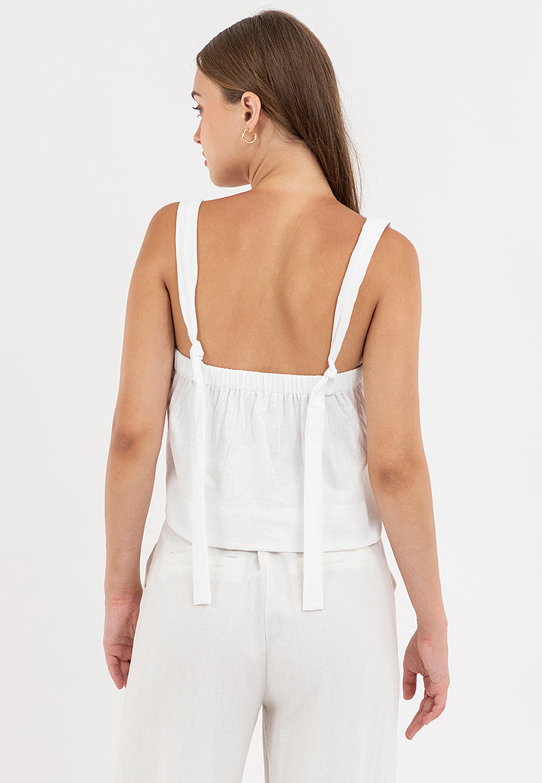 Dua Strap Knot top