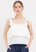 Dixie Eyelet Strap top