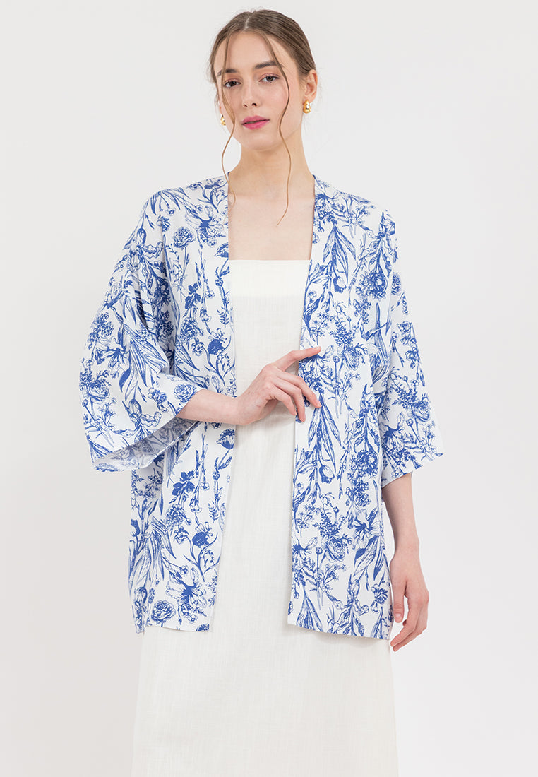 Perrin Floral Kimono